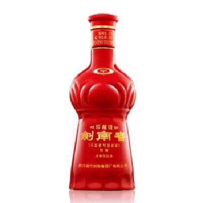 预售：剑南春 珍藏剑 52度 浓香型白酒 500ml 单瓶装 649元 包邮（定金10元，可