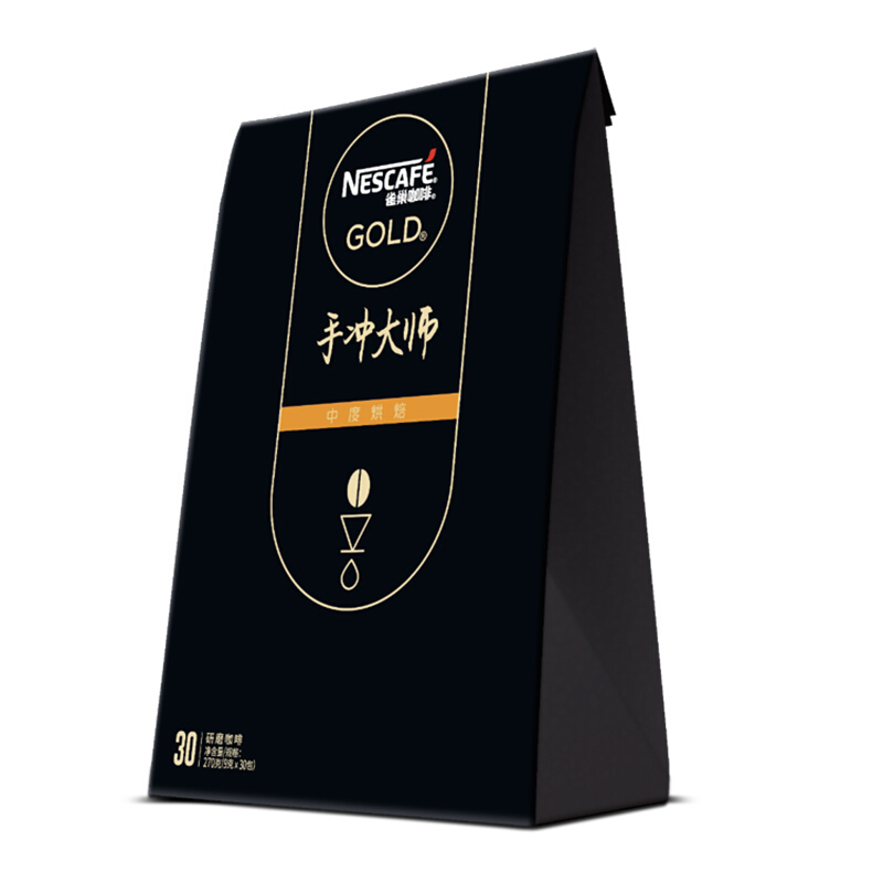 Nestlé 雀巢 金牌 手冲大师 挂耳咖啡 270g 118.98元