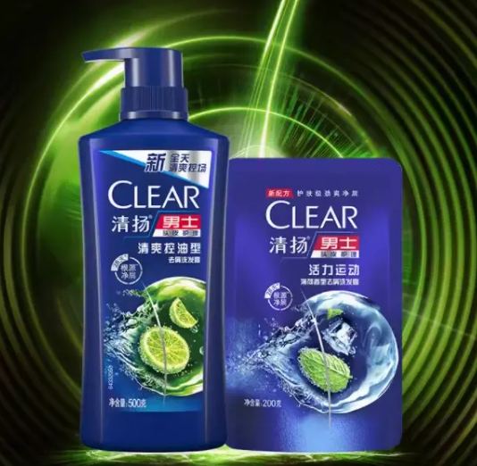 Clear 清扬 男士/女士控油去屑洗发露500g+200g ￥30.9