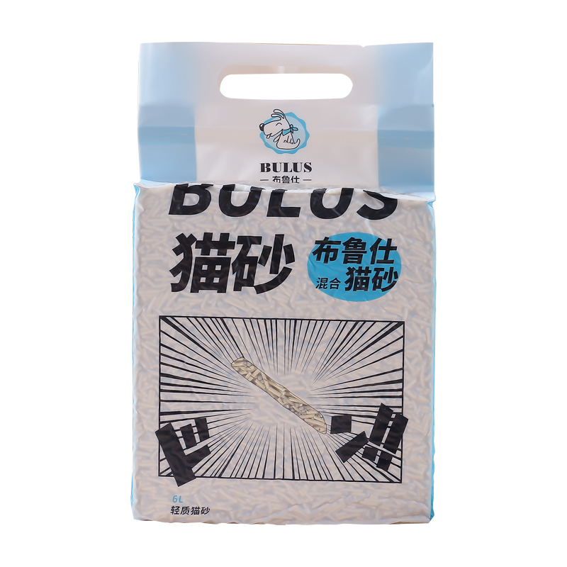 布鲁仕 猫砂膨润土豆腐混合奶香除臭无尘猫砂10公斤20公斤包邮猫沙 13元（