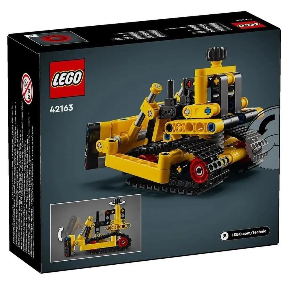 LEGO 乐高 机械组系列 42163 重型推土机 69元