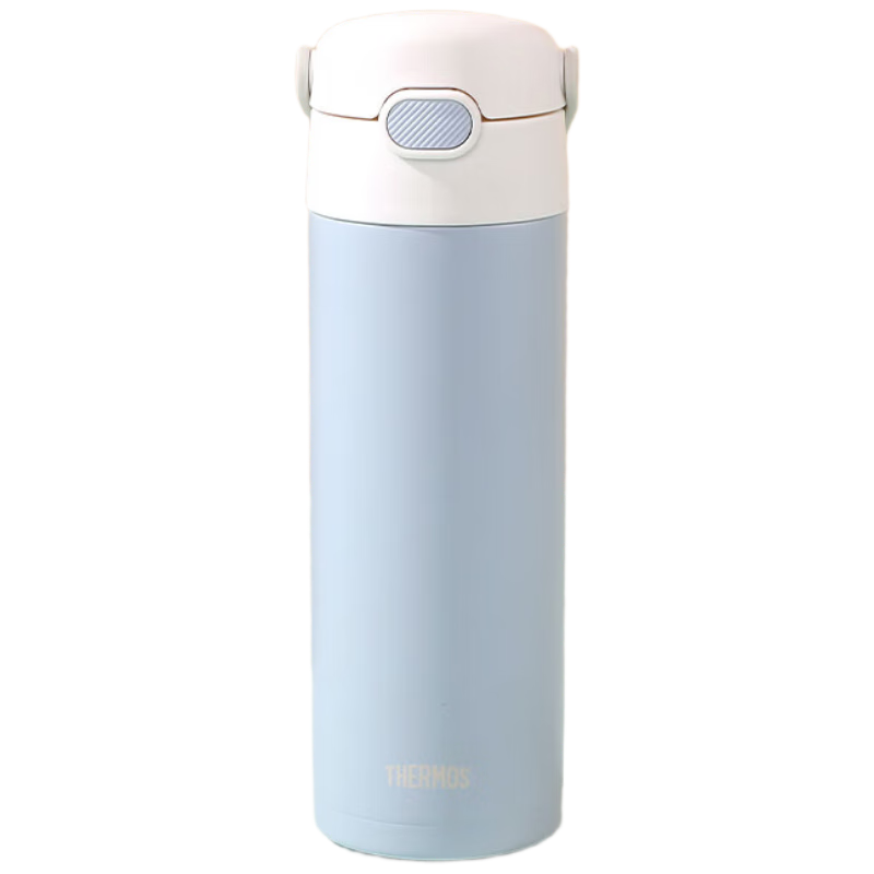 膳魔师(THERMOS)保温杯500ml男女士儿童保冷大容量手提畅吸杯便携水杯子礼物TCKL 81.82元