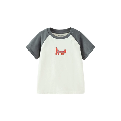 mini balabala 迷你巴拉巴拉 儿童运动短袖T恤 39.9元包邮(88vip预计37.4元)