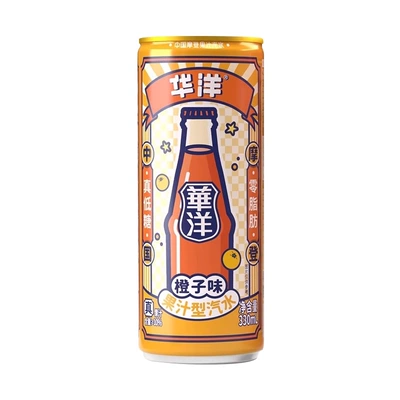 11点天降福利：华洋 1982果味汽水500ml*2瓶 3.99元包邮