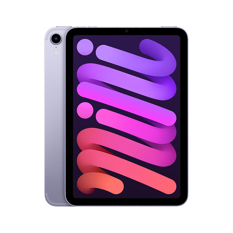 Apple 苹果 iPad mini 8.3（256GB 5G版/A15芯片/学习办公娱乐游戏/MK983CH/A） 紫色 5599