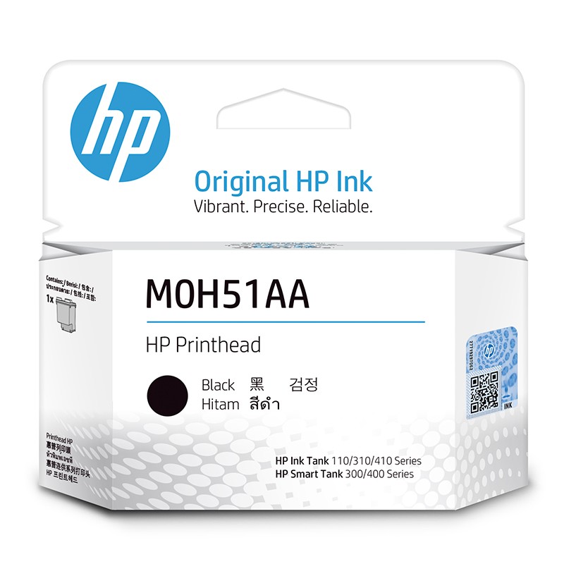 HP 惠普 M0H51AA GT51黑色打印头 76元