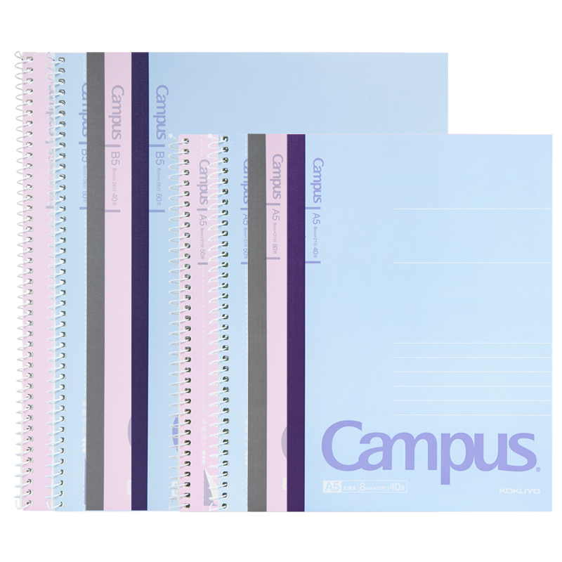 国誉 KOKUYO 日本kokuyo国誉Campu软面抄A5无线装订胶装本 4元