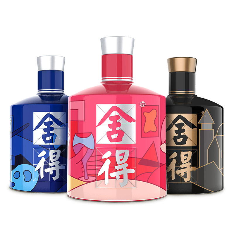 舍得 致敬大师 52%vol 浓香型白酒 100ml*4瓶 263元（需用券）