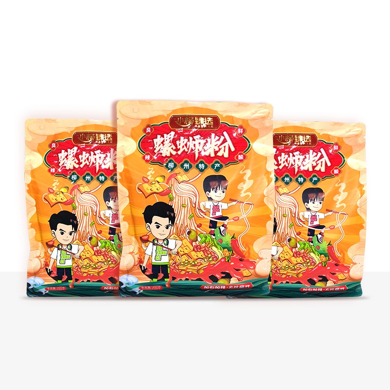 小杨臻选 广西原味袋装 螺蛳粉6包*400g/1包 69.9元（需用券）