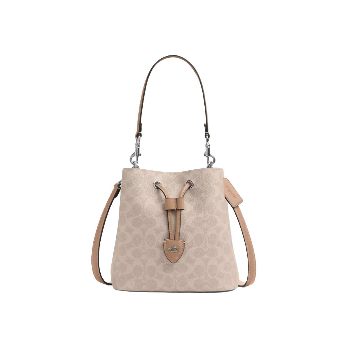 COACH ROWAN水桶包 沙黄色配灰褐色CBH07 1770.55元（需用券）