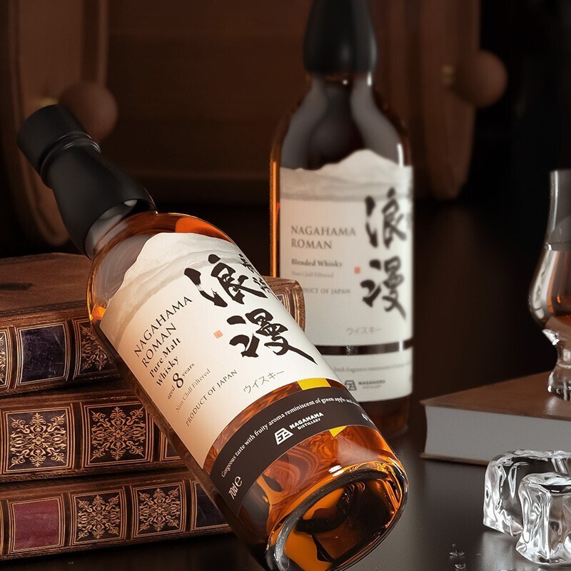Nagahama 长滨蒸馏所 日本 调和威士忌 43%vol 700ml 188元（需买2件，需用券）