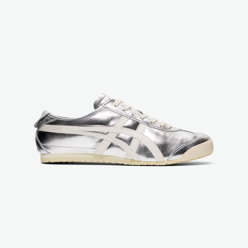 移动端：Onitsuka Tiger 鬼鬼塚虎 运动休闲鞋 MEXICO 66 男鞋女鞋THL7C2-9399 银色/米