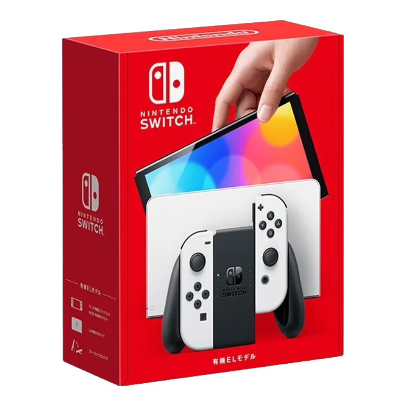 限湖北：Nintendo 任天堂 Switch 游戏机 OLED主机 日版白色 1591.21元（需PLUS）