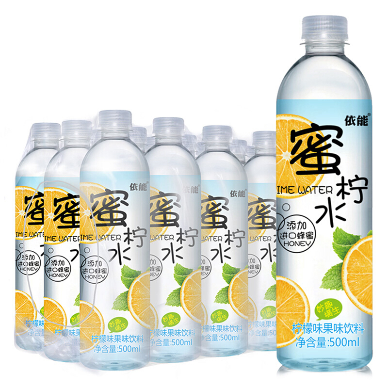 yineng 依能 蜜柠水 柠檬味 500ml*24瓶 42.21元