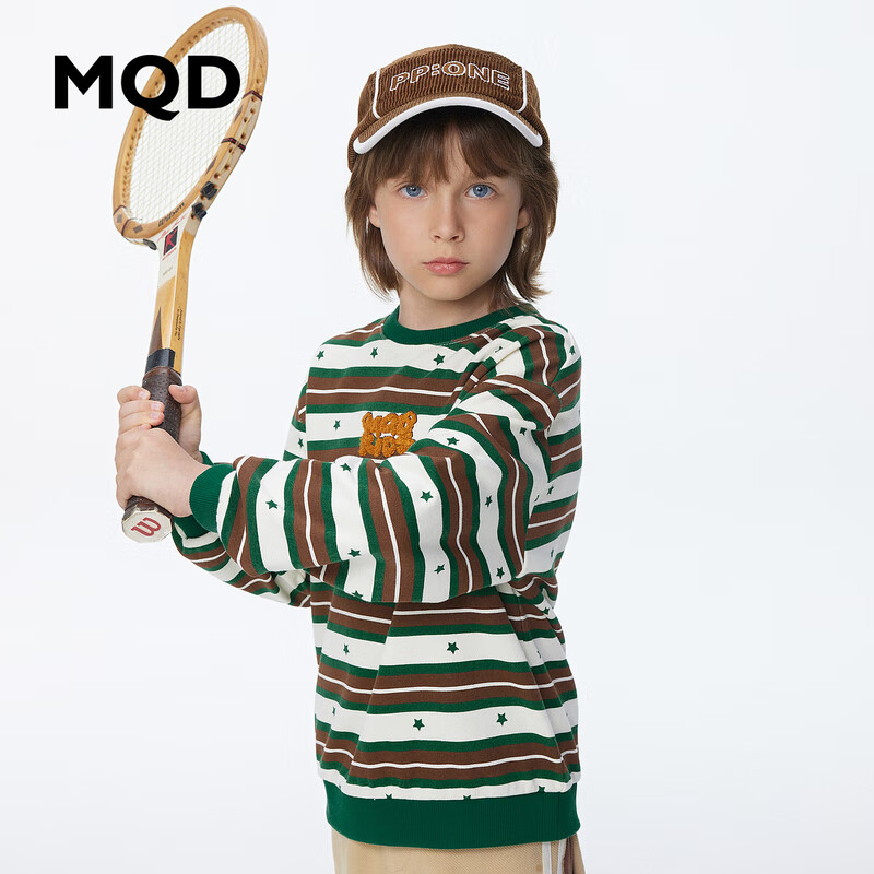 MQD 马骑顿 儿童卫衣 深绿 140 69元（需用券）