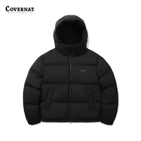 COVERNAT 短款羽绒服冬男女简约夹克可拆卸毛领外套CO2204DP06 ￥1069.25