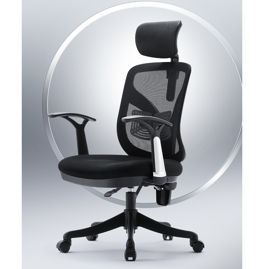SIHOO 西昊 M56-102 人体工学电脑椅 黑色 扶手升降款 379元
