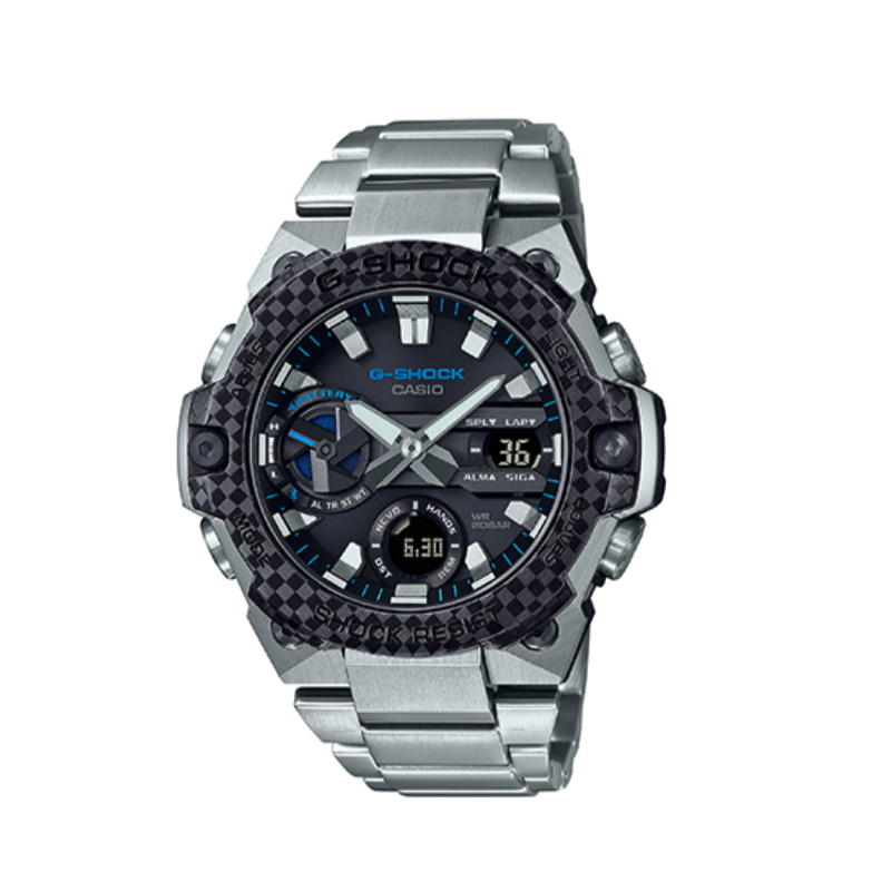 PLUS会员：CASIO 卡西欧 G-SHOCK G-STEEL系列 49.6毫米太阳能腕表 GST-B400XD-1A2 2520元