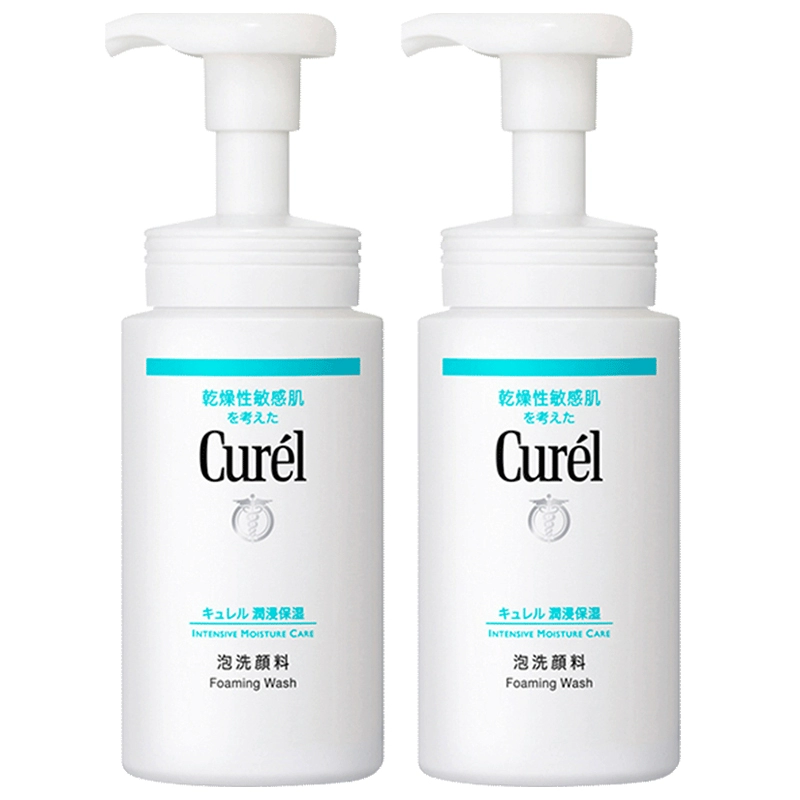 Curél 珂润 泡沫洁面洗面奶 150ml*2瓶 ￥76