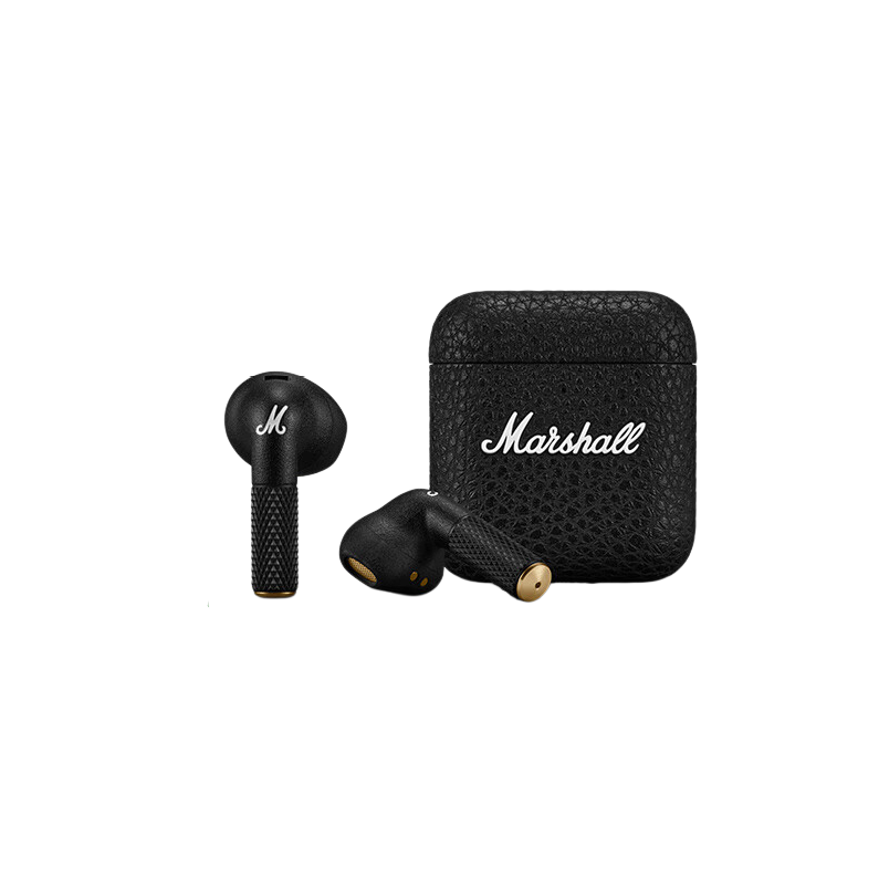 Marshall 马歇尔 MINOR IV耳机真无线重低音防水4代无线蓝牙长续航TWS耳麦 黑色 979元