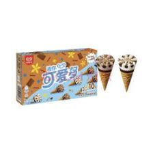 PLUS会员：可爱多和路雪 迷你可爱多甜筒 香草巧克力口味冰淇淋 20g*10支 雪