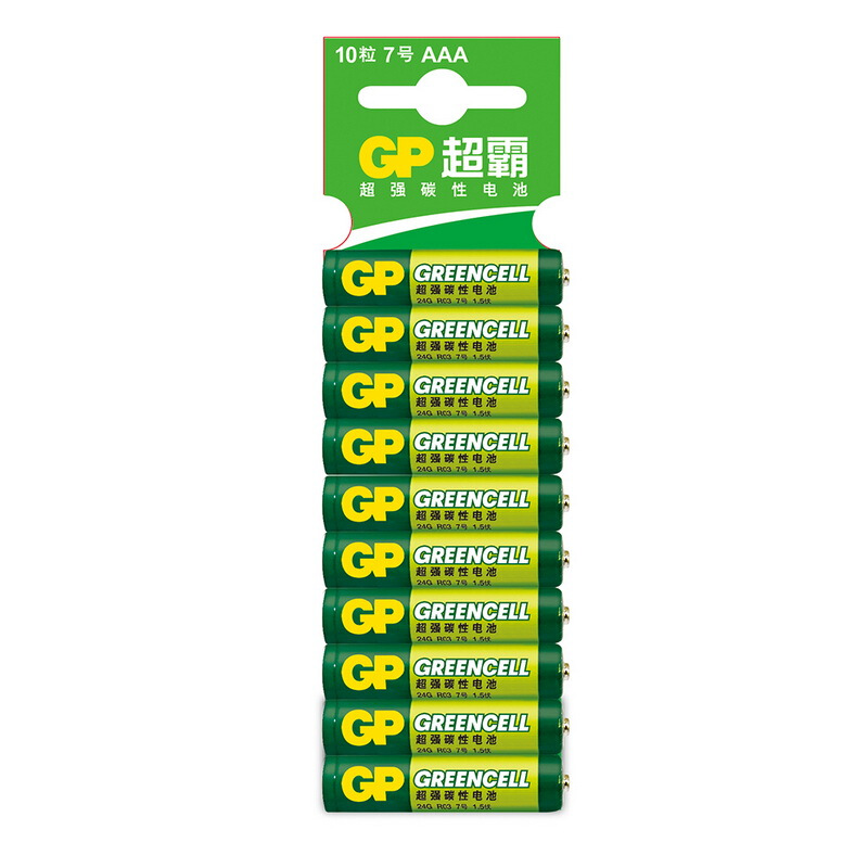 88VIP：GP 超霸 7号高能电池10粒 6.9元