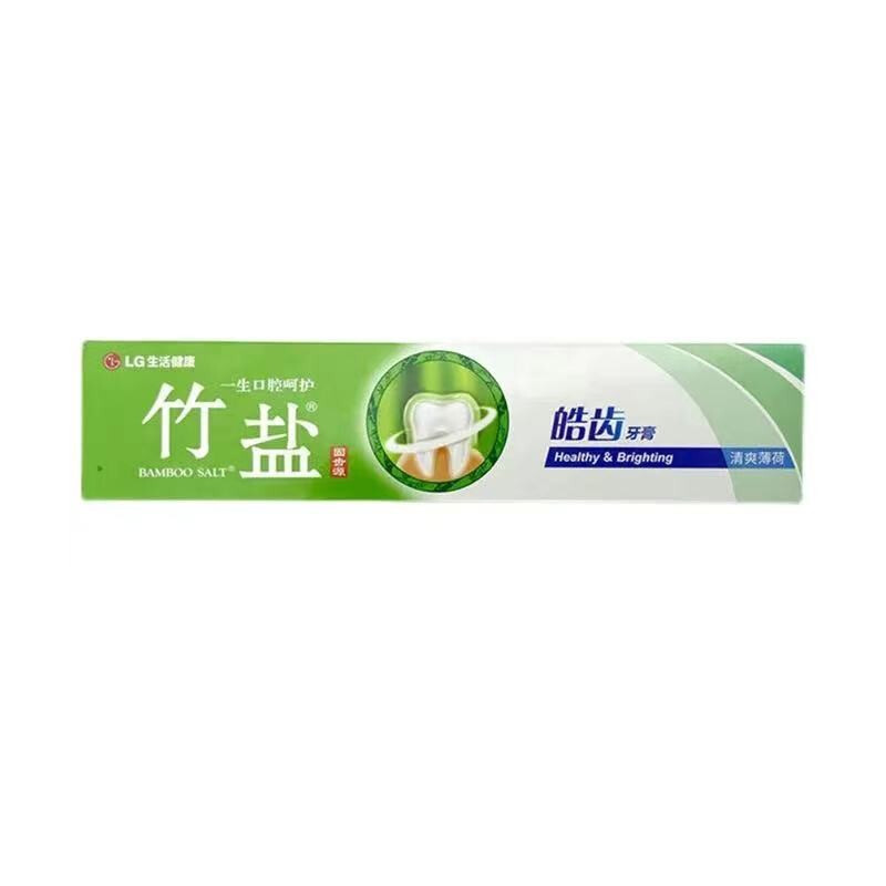 BAMBOO SALT 竹盐 固齿源皓齿牙膏 清爽薄荷 105g （临期） 3.91元