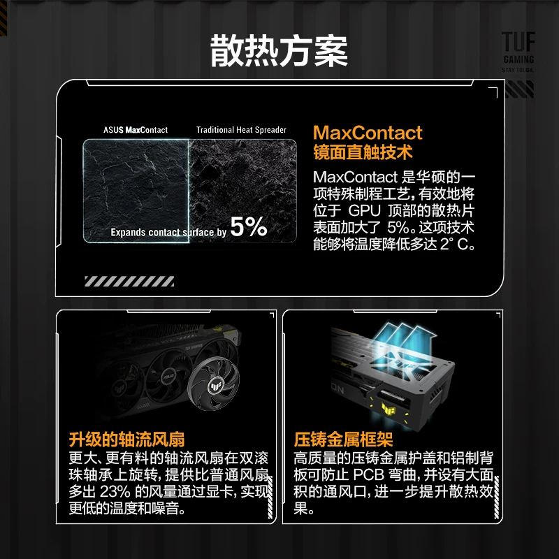 ROG TUF RX9060XT/9070XT O16G GAMING/Prime华硕台式电脑diy电竞游戏显卡支持2K显示器 2699元 - 线报酷