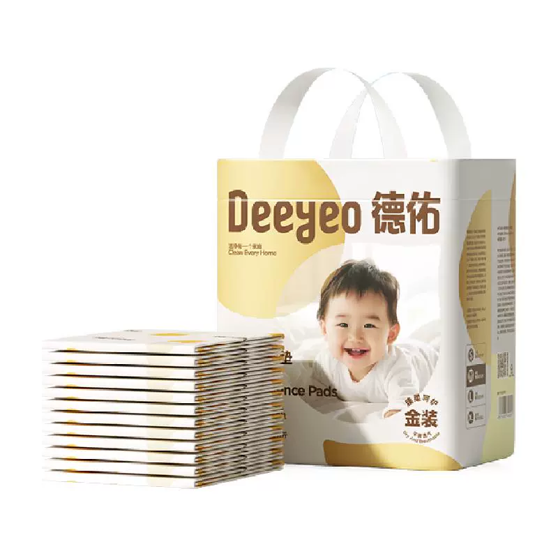 Deeyeo 德佑 婴儿一次性隔尿垫 M46片 ￥26.48