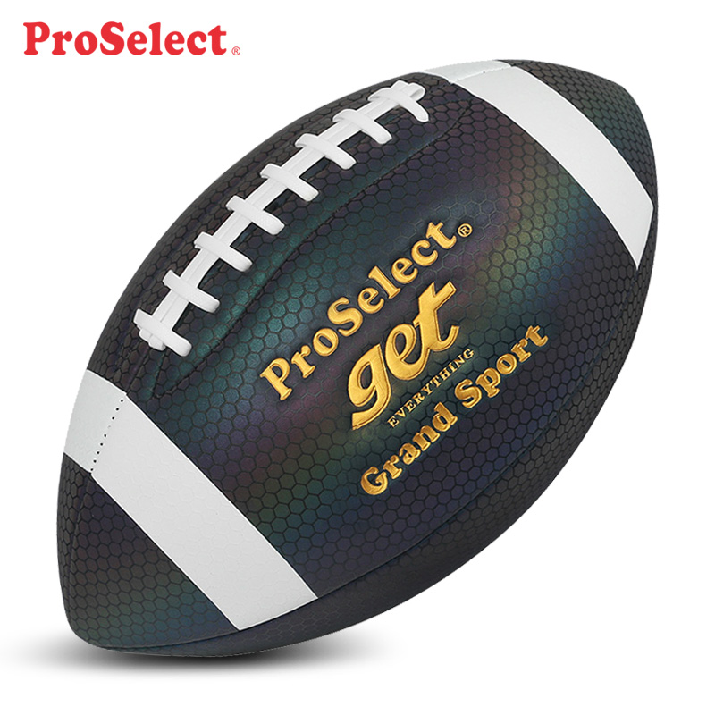 ProSelect 专选 橄榄球9号成人标准比赛美式橄榄球反光夜光创意礼物 98元（需