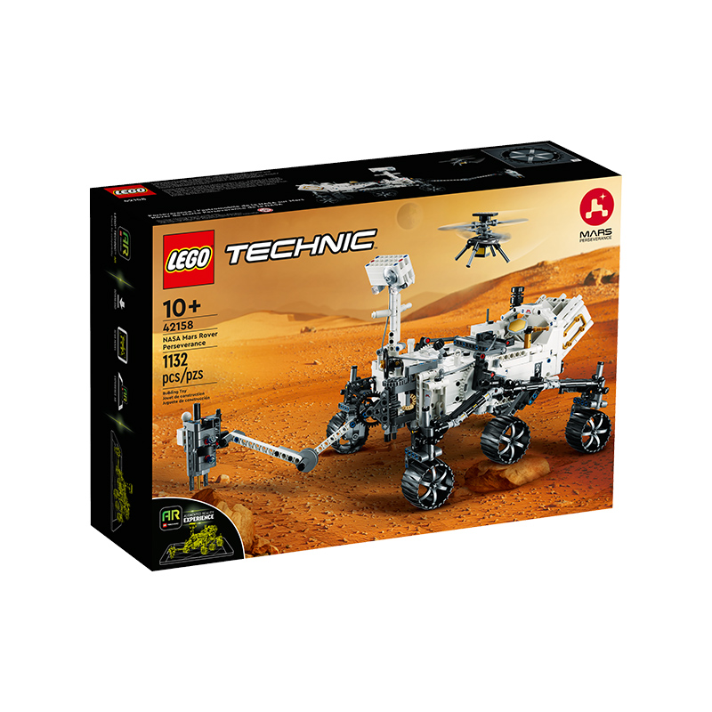 LEGO 乐高 机械42158毅力号火星探测器积木玩具礼物 540.51元