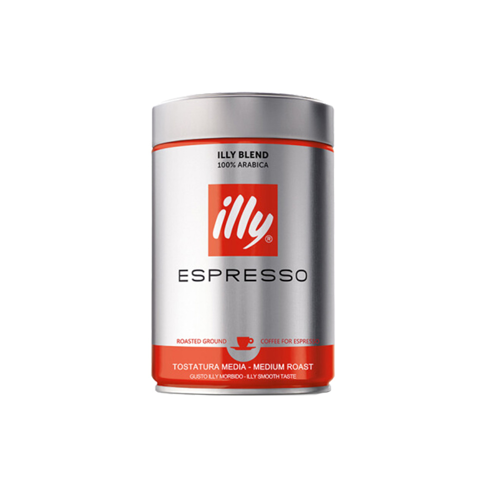 illy 意利 中度烘焙 经典浓缩咖啡粉250g 29.44元（需买2件，需用券）