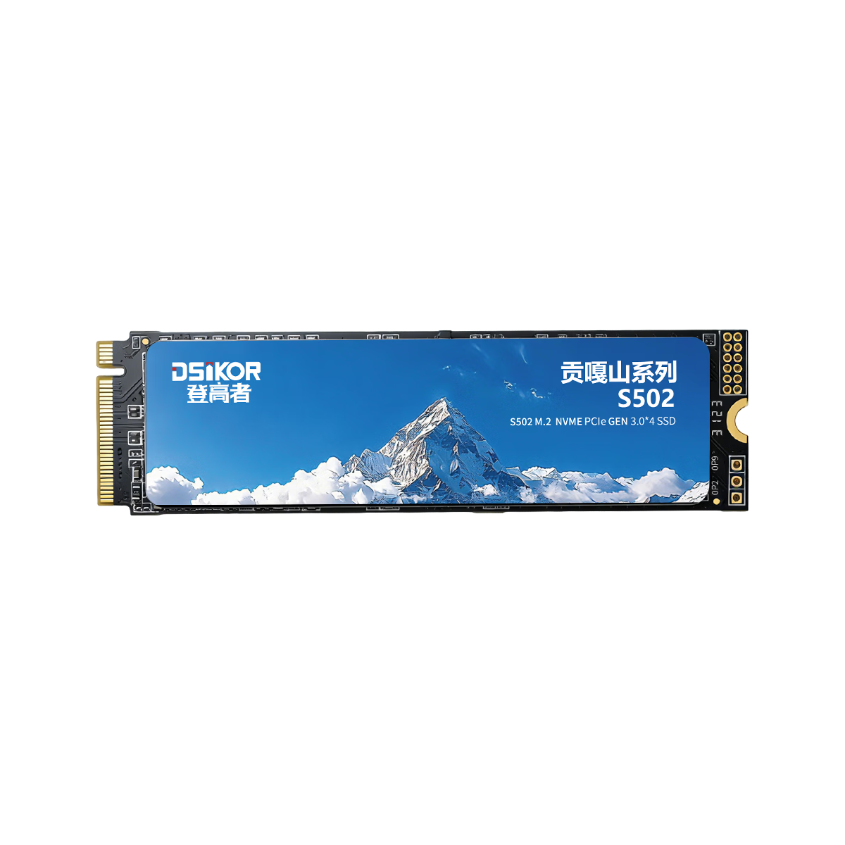 登高者 贡嘎山S502 NVMe协议 M.2接口 256GB SSD固态硬 289元