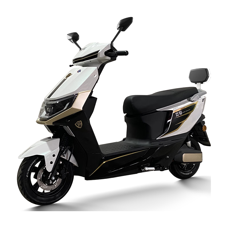 立马电动车 立马 极昂 1500W电机 96V20Ah铅酸电池 梦幻白 电动摩托车 2370元（