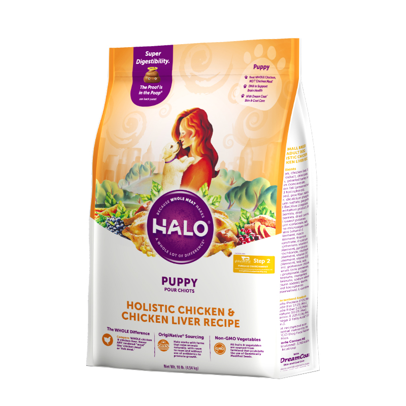 自然光环 HALO 88vip；自然光环鸡肉幼犬狗粮10磅 284.05元（需用券）