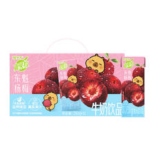 88VIP会员:真果粒 蒙牛真果粒牛奶饮品东魁杨梅味含乳饮料250g×12包卡皮巴拉定制装