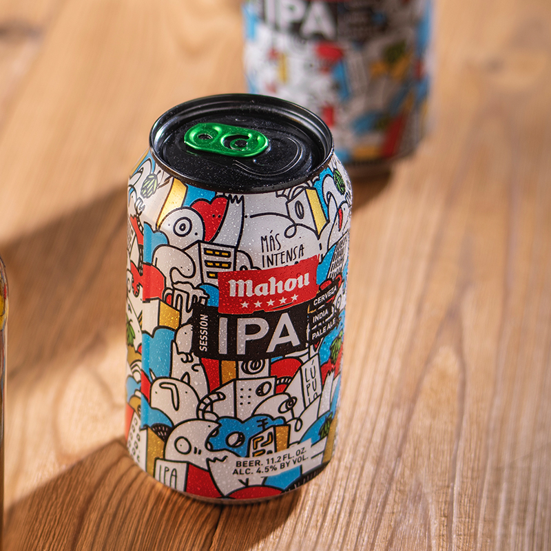 有券的上mahou马傲社交型ipa啤酒精酿啤酒330ml6听365元需用券