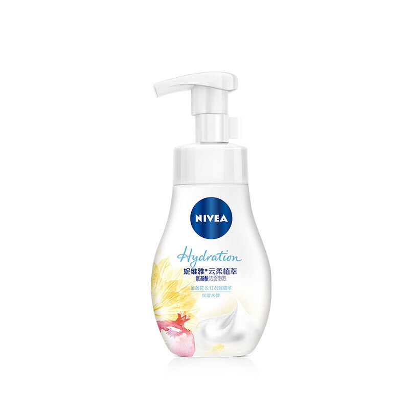 88VIP：NIVEA 妮维雅 云柔植萃氨基酸洁面泡泡 保湿水弹180g 18.9元