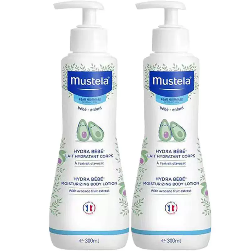 Mustela 妙思乐 宝宝身体乳润肤乳 300ml*2 ￥73.51