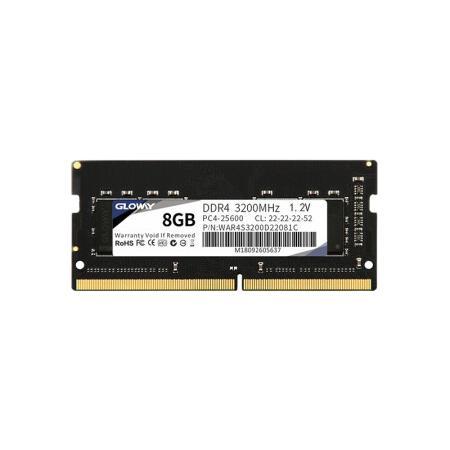 光威 战将系列 DDR4 3200Mhz 笔记本内存 普条 黑色 8GB 84元