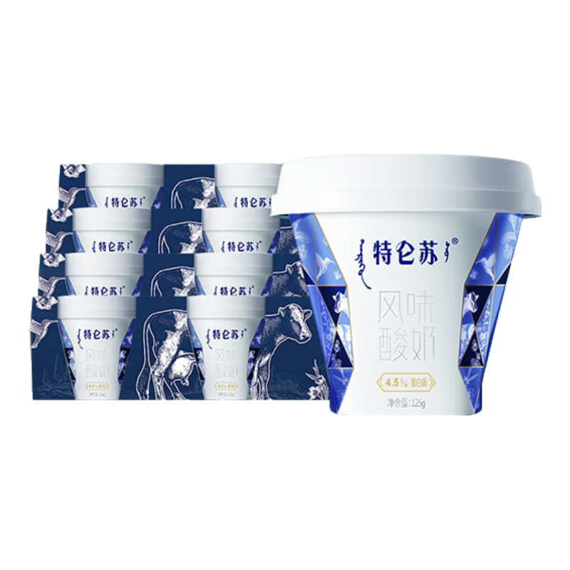 蒙牛 特仑苏 低温生鲜风味酸奶 125g*12杯 29元(需领券)(微信小程序购买)