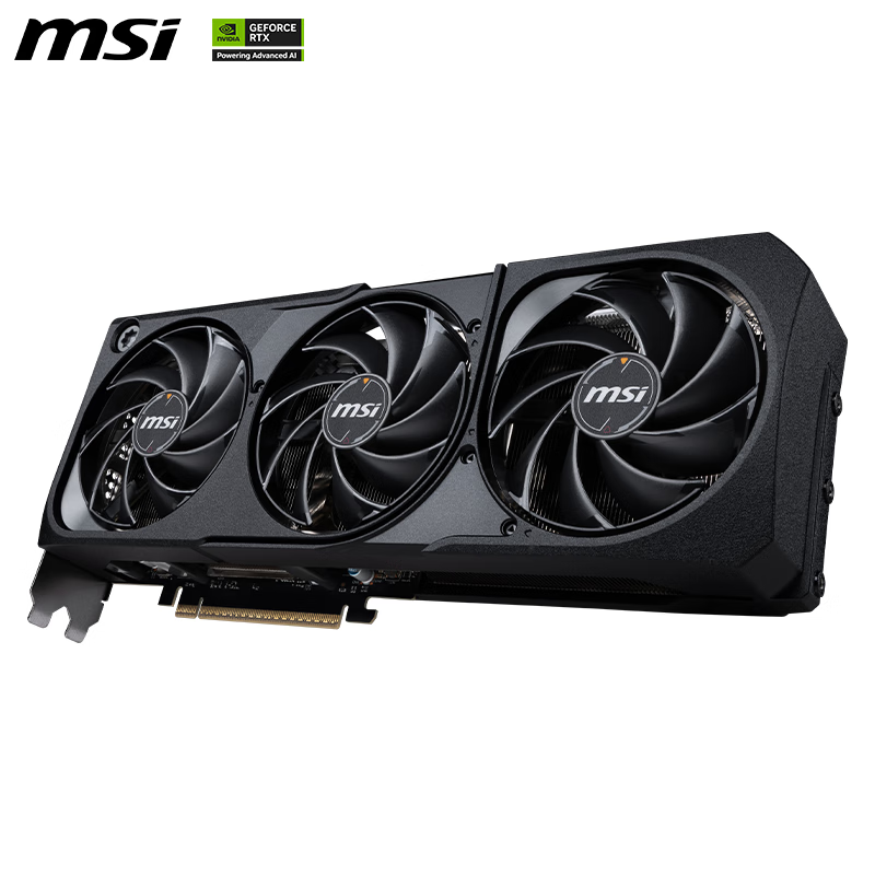 微星 幻影师 GeForce RTX 5080 16G SHADOW 3X OC 电竞游戏设计智能学习独立显卡 8253.3