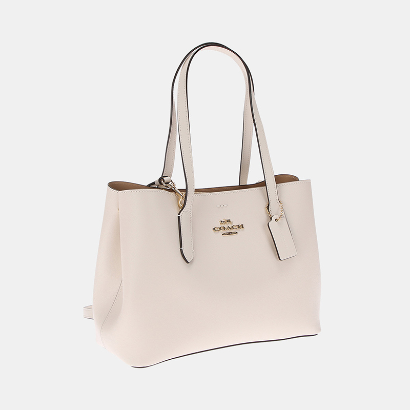 coach蔻驰女士大号单肩手提托特包白色f48733imeuz1399元