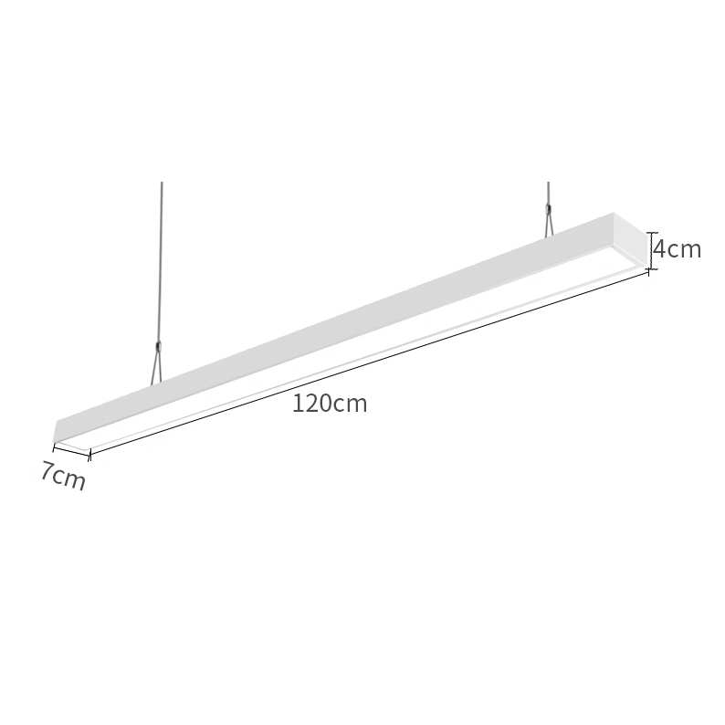 左妮 超亮LED长条灯吊灯1.2m 5.8元（需用券）