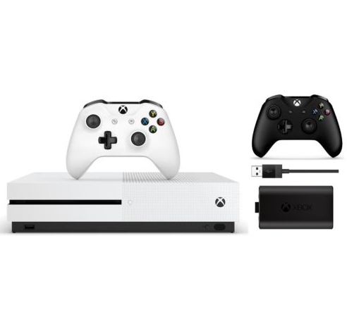 Microsoft微软 Xbox One S 1TB 游戏主机+额外手柄+充电配件 289.99美元约￥1975（京东2799元） 买手党-买手聚集的地方