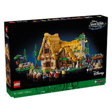 百亿补贴：LEGO 乐高 新品43242白雪公主和七个小矮人森林小屋拼插积木 1129元