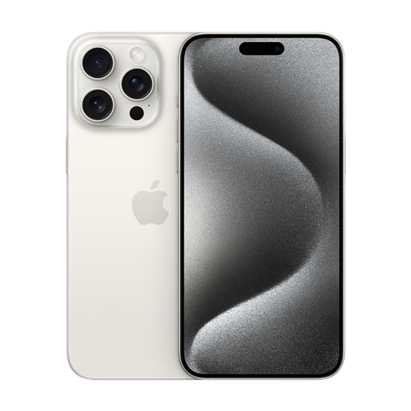 Apple/苹果 iPhone 15 Pro Max A3108 512GB 白色钛金属 支持移动联通电信5G 双卡双待
