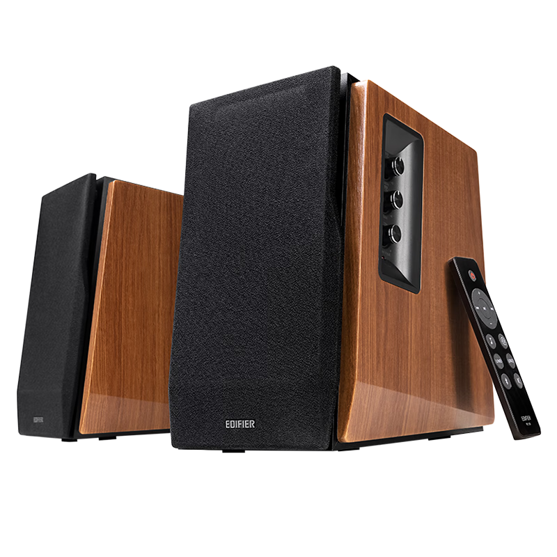 EDIFIER R1700BT+ 桌面蓝牙音箱 蓝牙5.3 高保真 客厅电视音响 新年礼物 507.6元