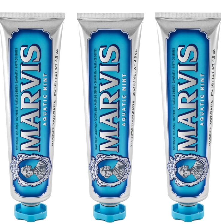 Marvis 三重清爽牙膏(3x85ml) 7.9折 ￡17.77（约167.78元）