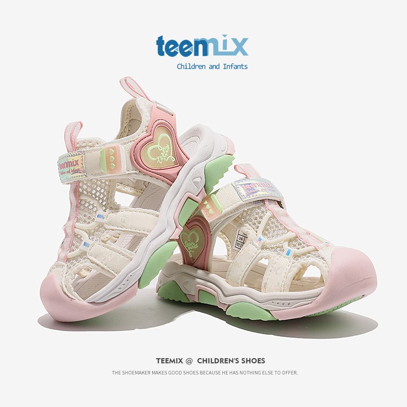 TEENMIX 天美意 新款软底公主鞋防滑沙滩凉鞋 65.1元（需用券）